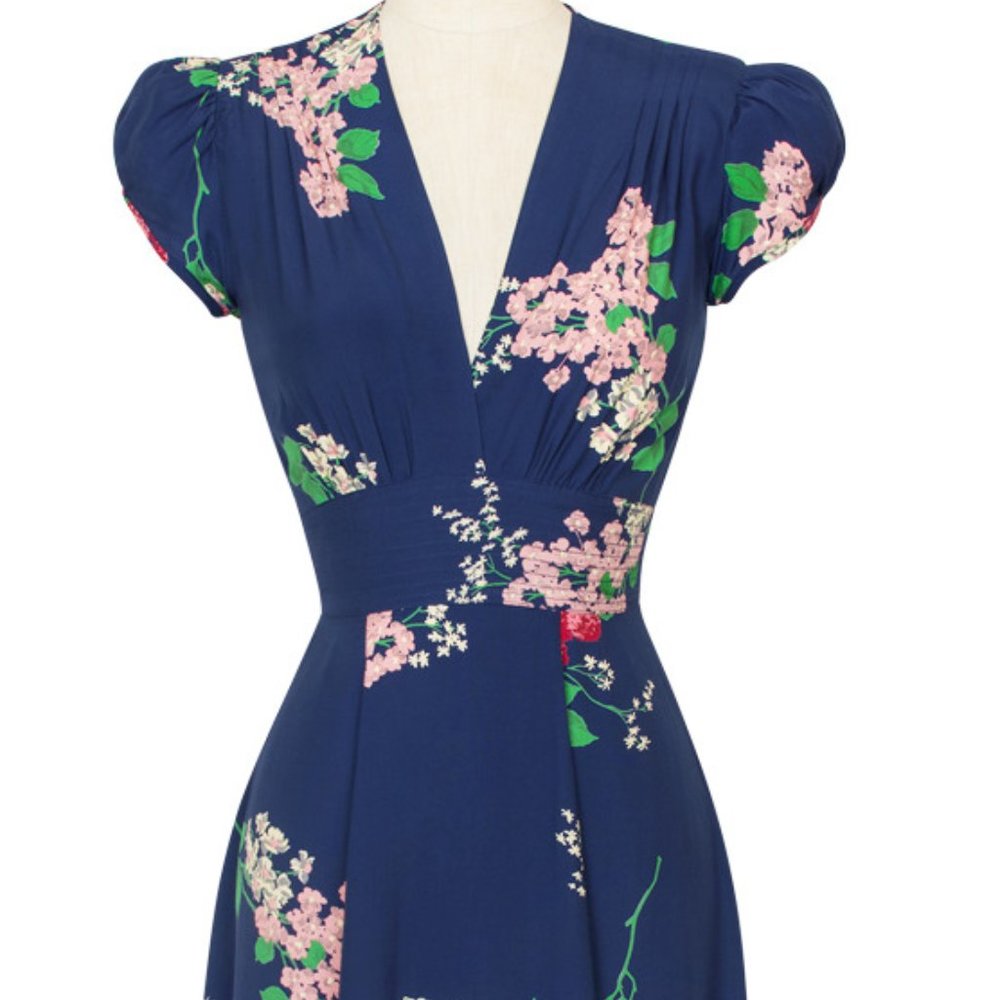 "Crimson Clover" Ashley dress by Trashy Diva, sz 0